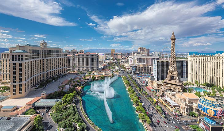 Sunset Strip Las Vegas (©Foto: iStock Lucky-Photographer)